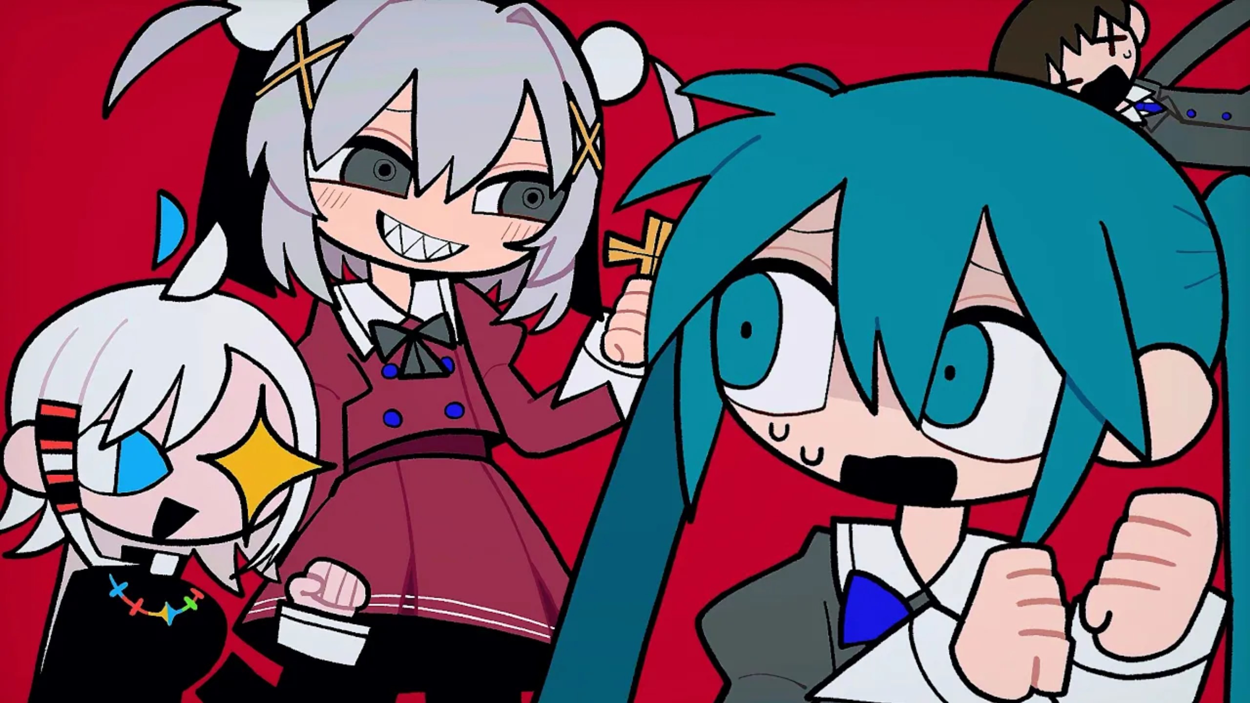 【中文字幕】驱魔/アクマバライ/Exorcist feat.雨衣,Gemini,初音ミク【うちのボカロは様子がおかしい】