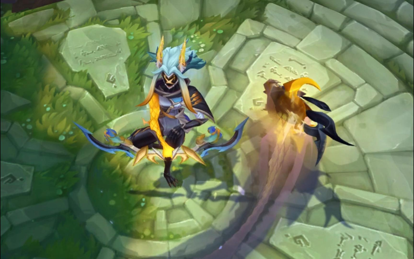 【lol】千珏drx无双炫彩皮肤演示