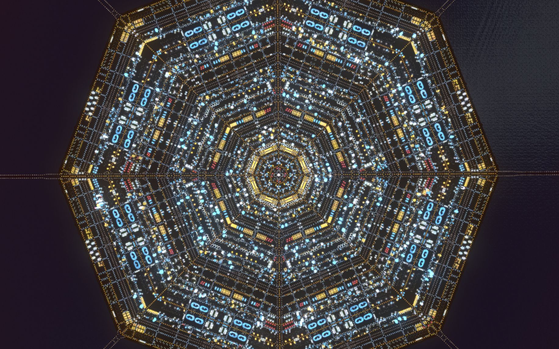 你绝对没见过的终极八卦城,超大超震撼!_都市天际线