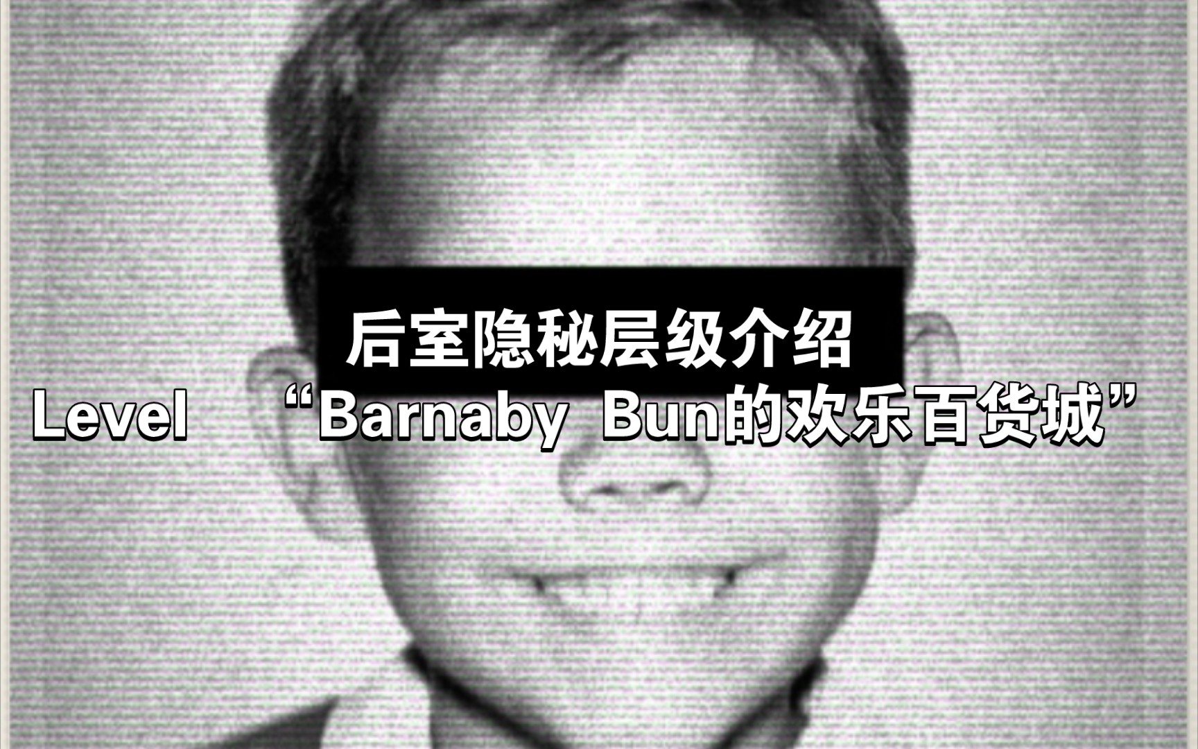 [backrooms 后室隐秘层级介绍 level"barnaby bun的欢乐百货城"