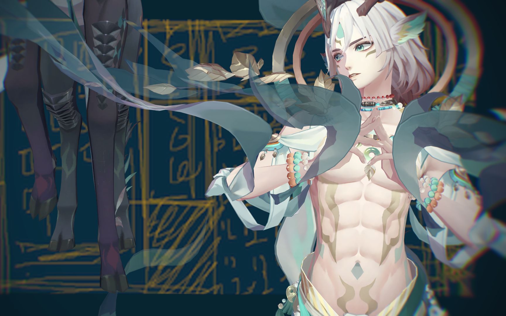 【阴阳师mmd】寻森小鹿男-yellow【模型/动作/pv配布】
