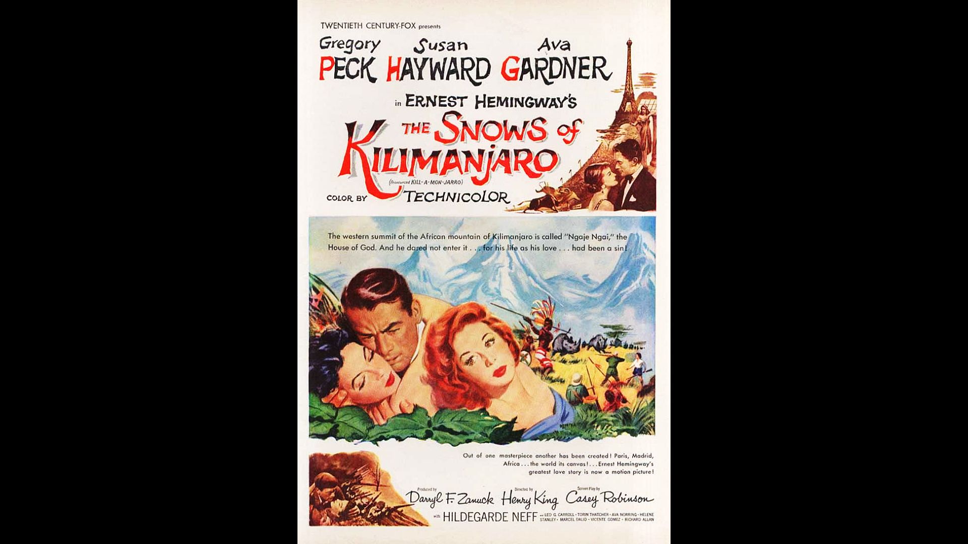 乞力马扎罗的雪 The Snows of Kilimanjaro (1952)[国配]哔哩哔哩bilibili