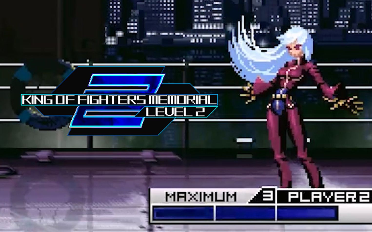 【MUGEN】库拉超杀钻石冰刃+冰冻结界背景特效演示【KOF MemorialLV2最终版】