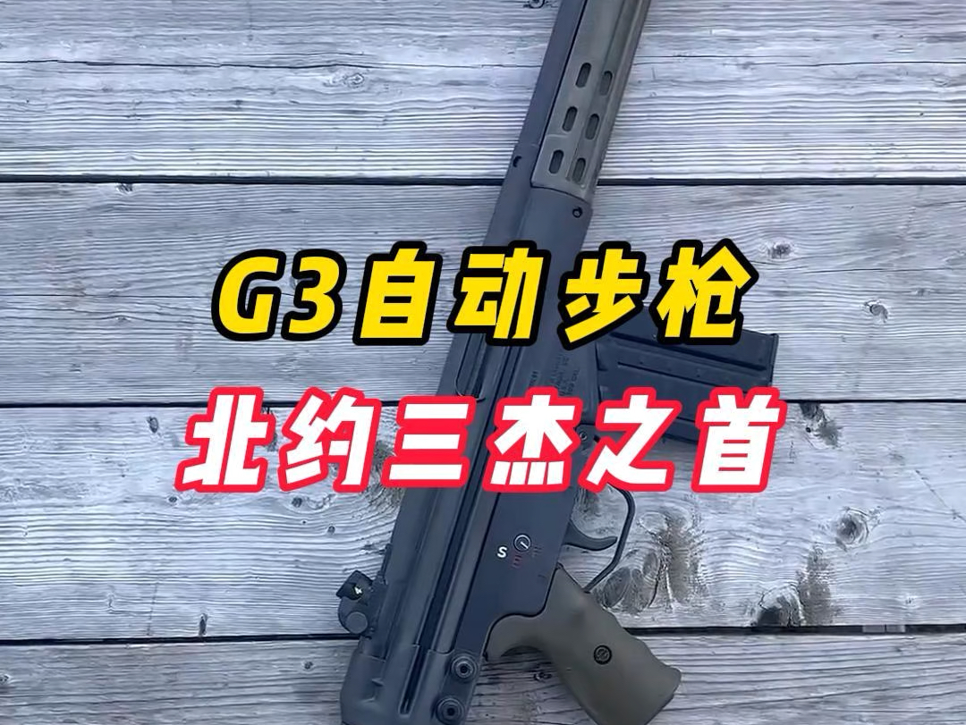 G3自动步枪,曾经的王牌枪械哔哩哔哩bilibili