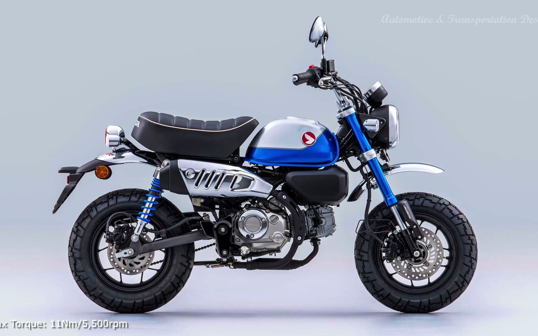 2022年新款本田monkey 125 a&t设计