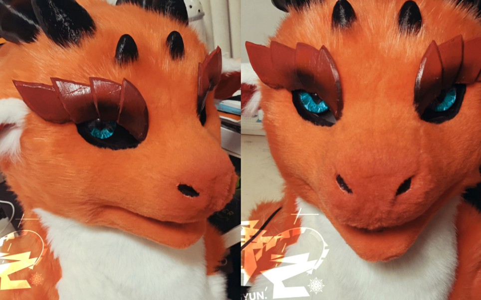 【兽装/fursuit】橘龙脑壳修改单