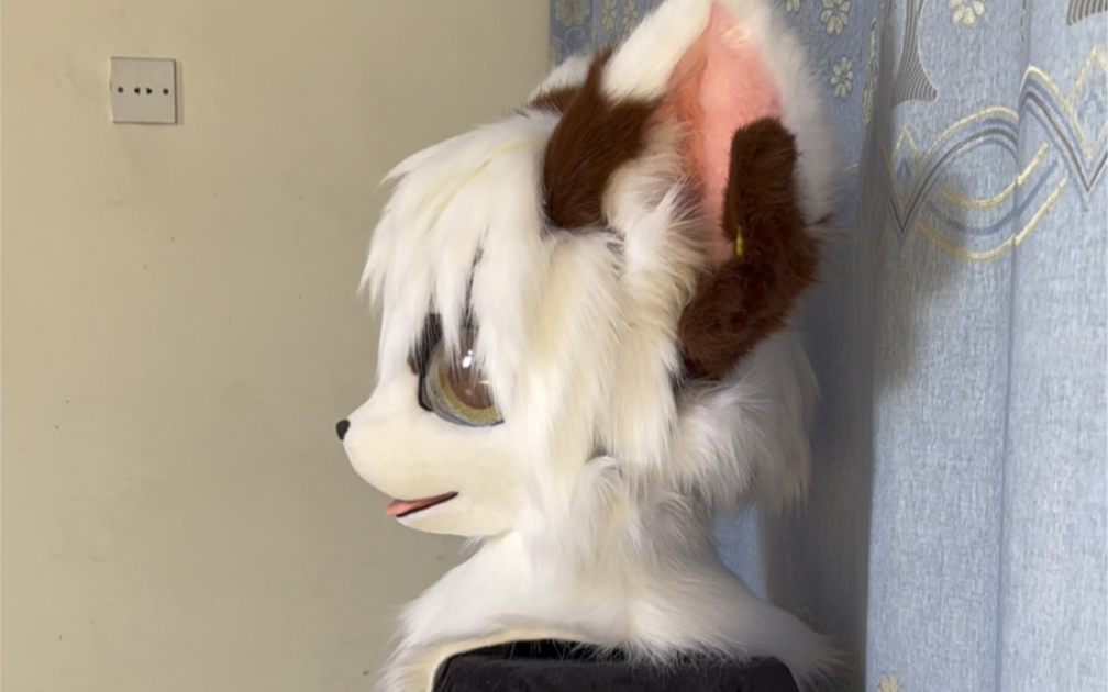 fursuit兽装兽头头发三眼设定制作完成展示