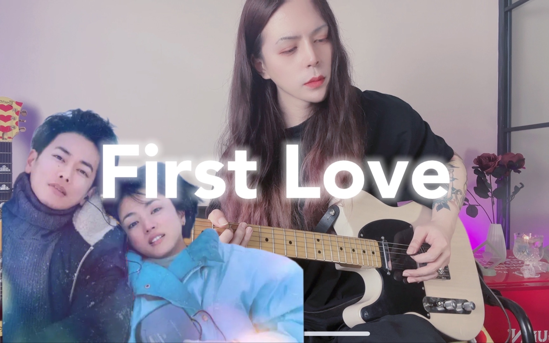 [图]🎸TAB谱 “you are always gonna be my love” First Love/宇多田光 电吉他Cover