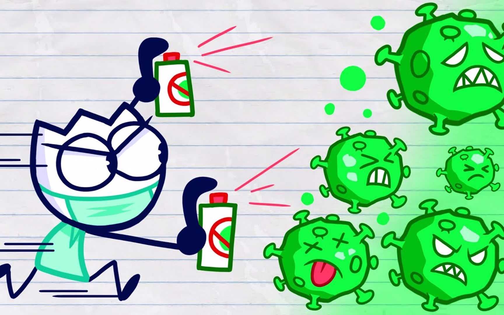 铅笔动画第三集 内特大战病毒 动画短片