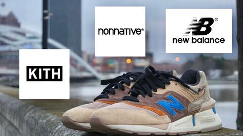 Kith又双叒叕联名了?Kith x Nonnative x New Balance 997S Fusion 开