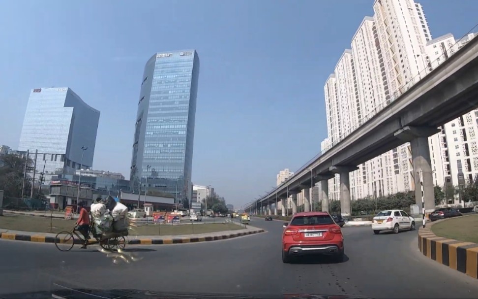 驾驶在古尔冈(2022) 印度街景|Driving in Gurgaon(Golf Course Road)2022  Haryana, India哔哩哔哩bilibili