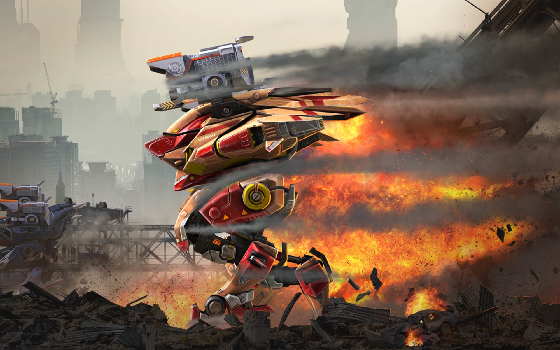 【war robot】这是一款画风非常好看的游戏!