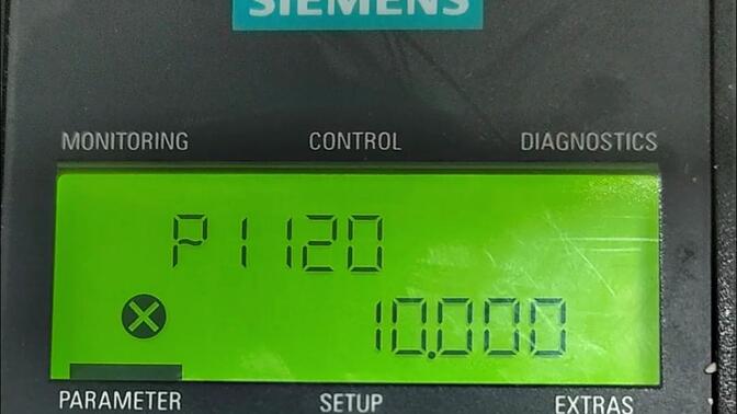 西门子G120变频器如何通过BOP-2设置参数