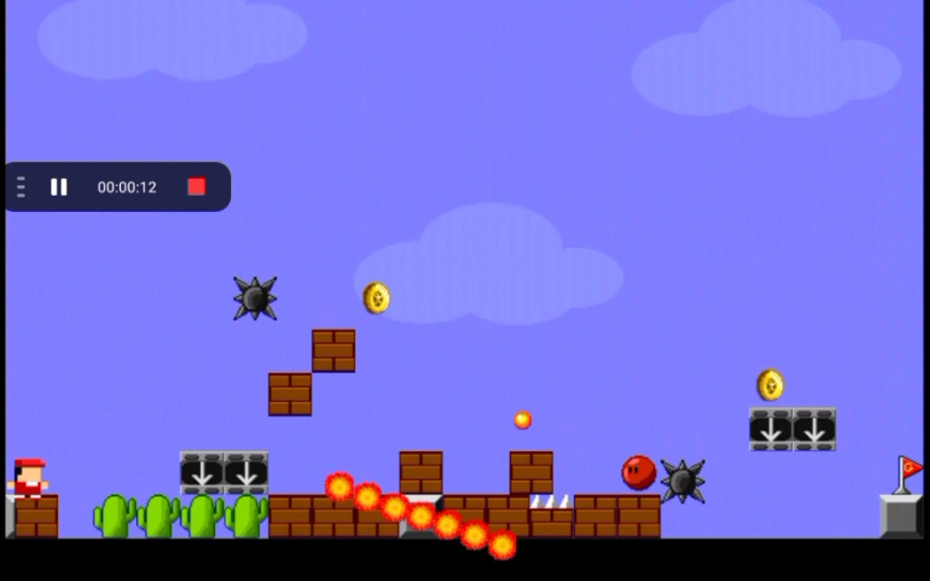 自制马里奥关卡(2)_单机游戏热门视频