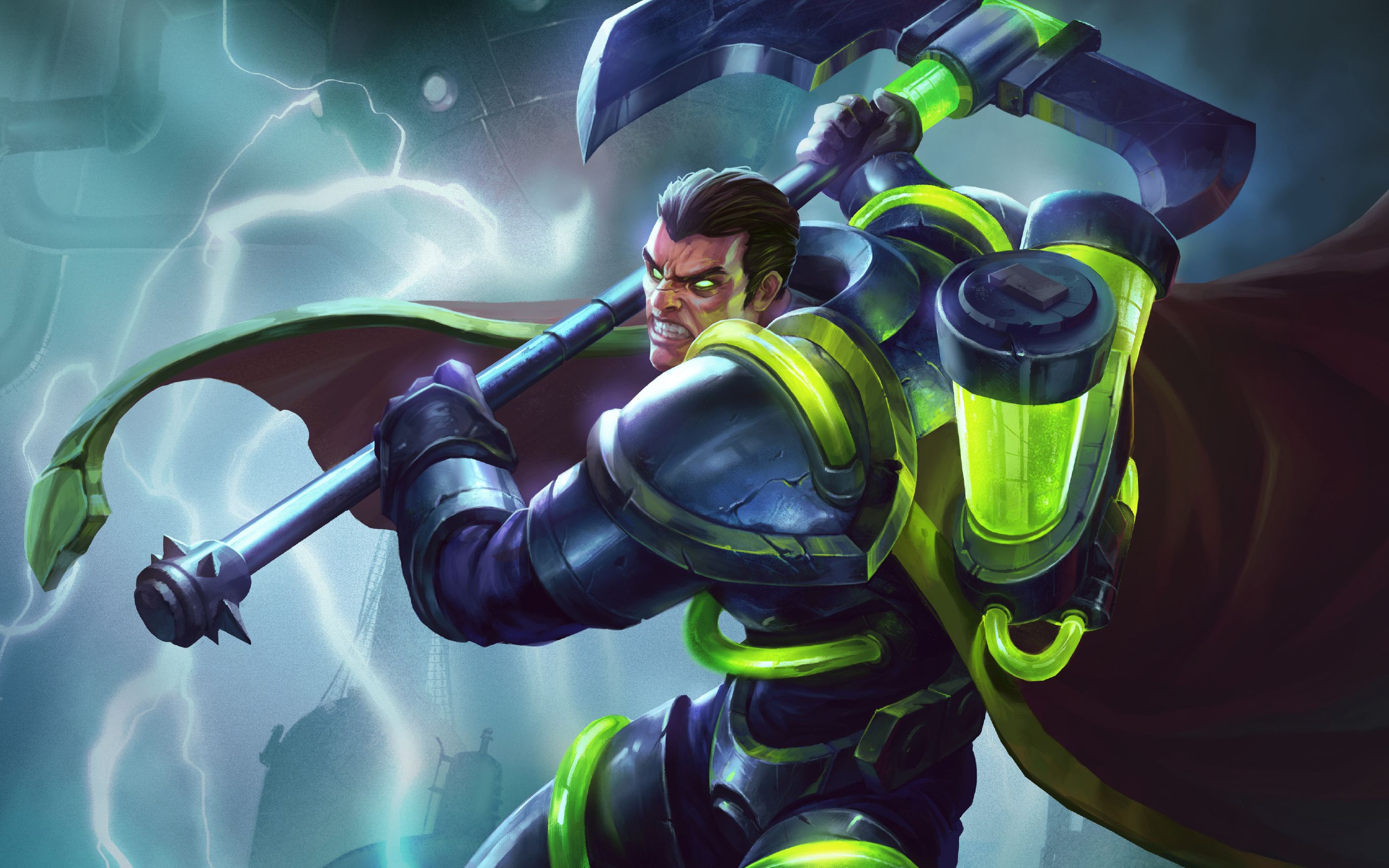 诺克萨斯之手闪电五连劈!