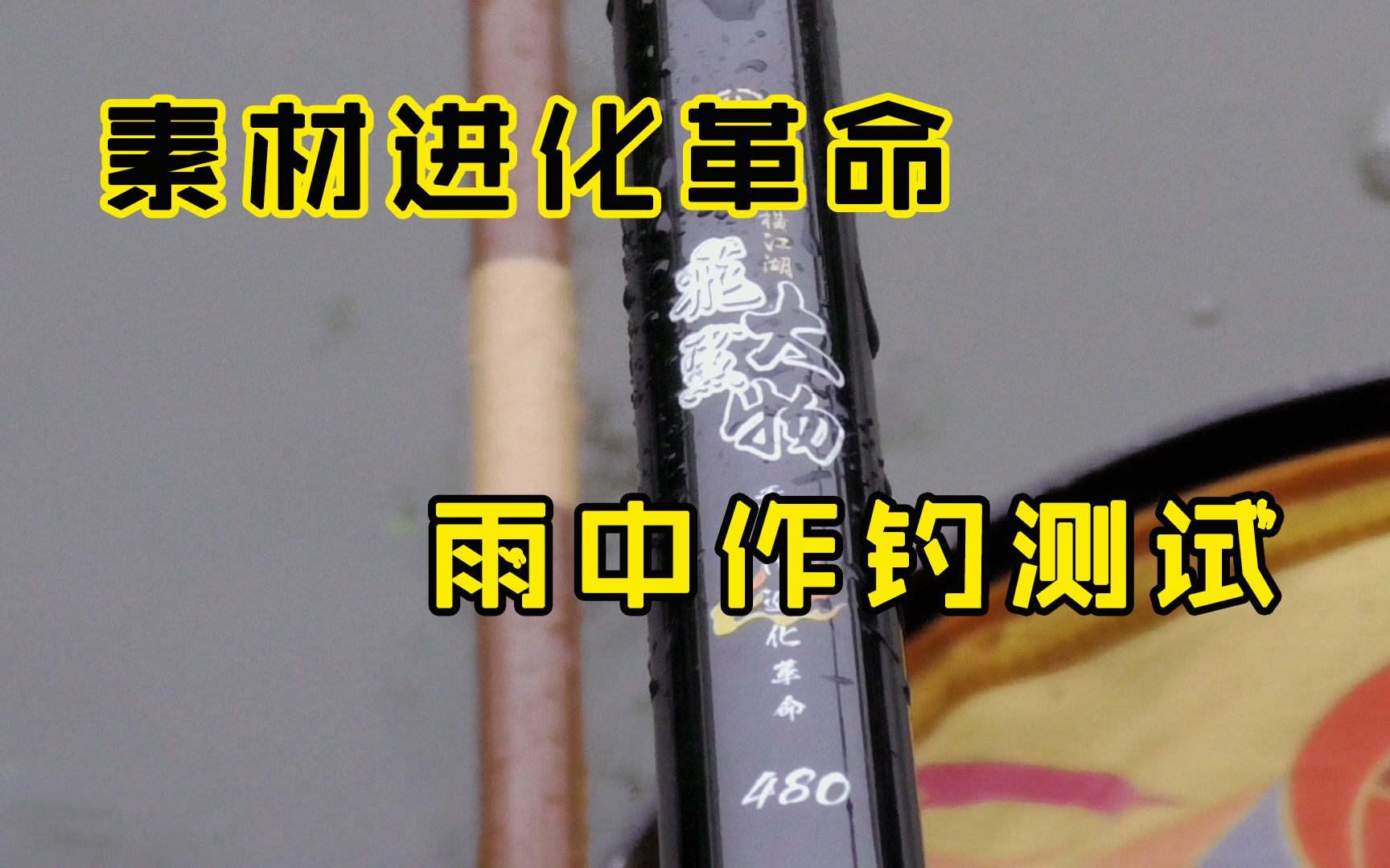 素材进化的大物鱼竿?野钓测试,这钓位的鱼太野蛮了!哔哩哔哩bilibili