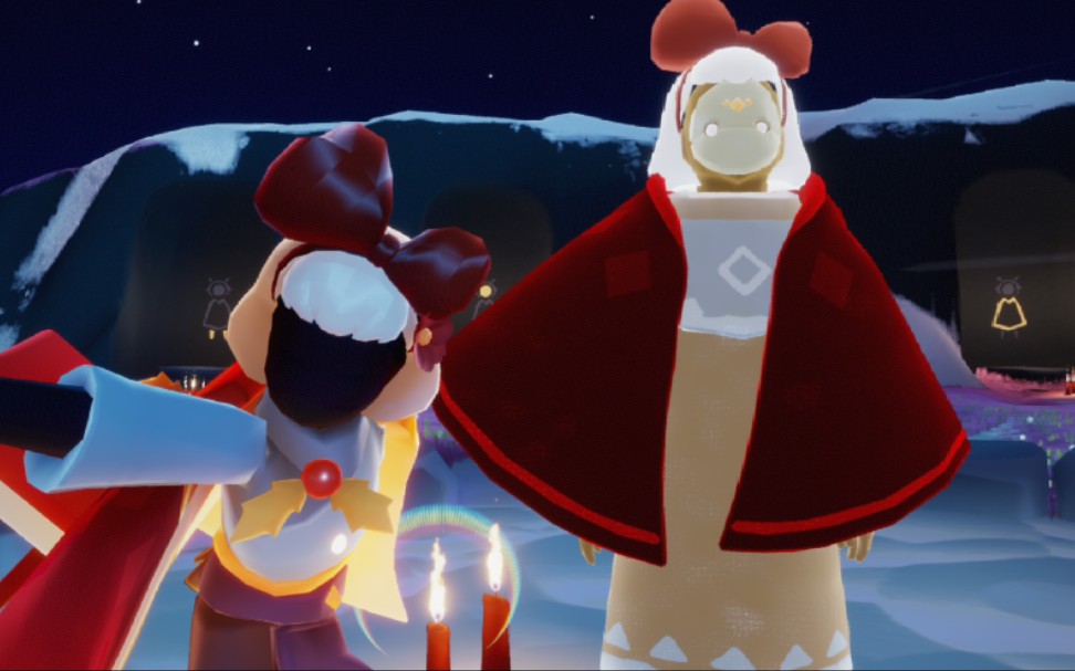 sky光遇可爱蝴蝶结先祖的换取记录结尾包含动作展示哦