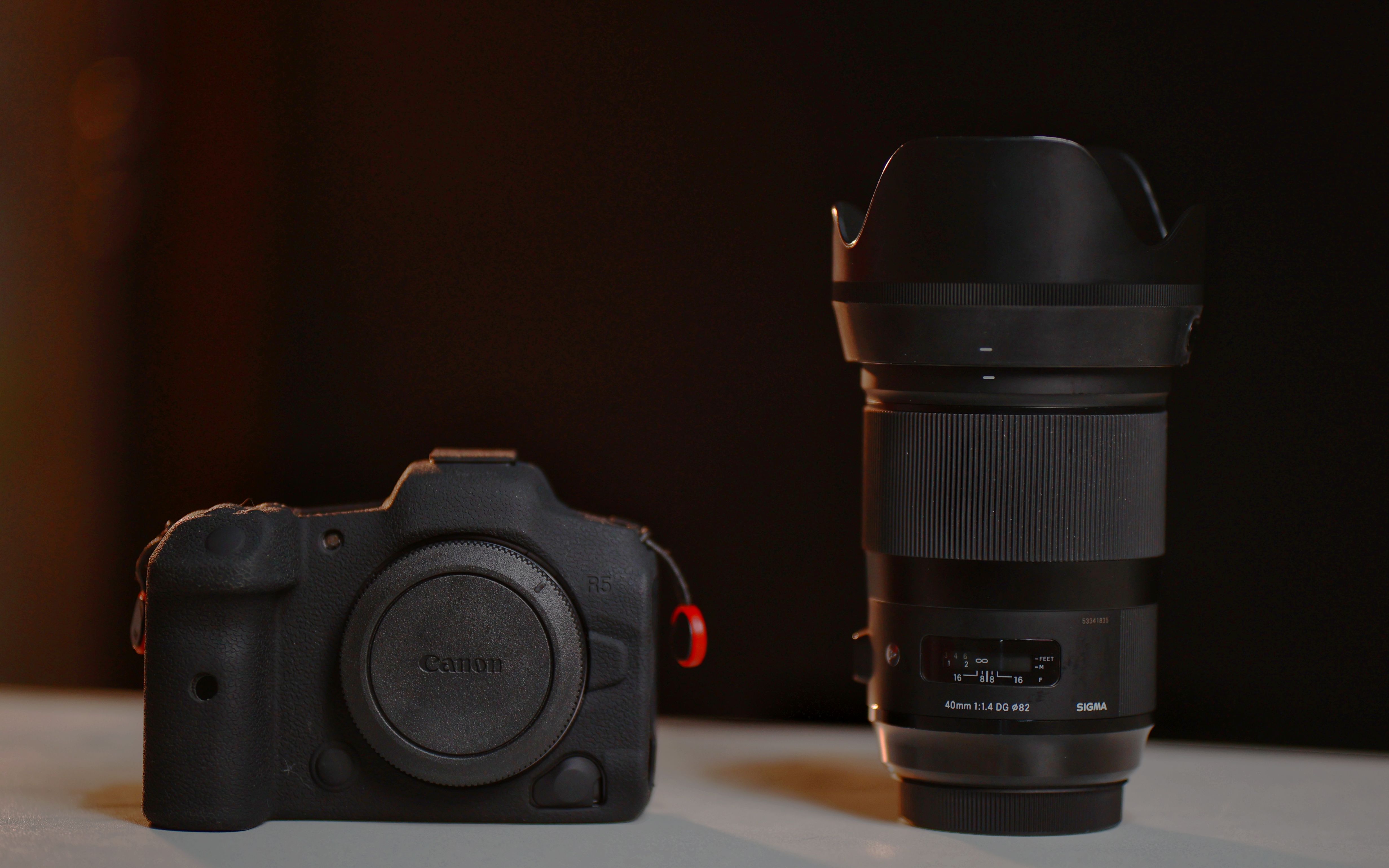 林馆长适马40art搭配佳能eosr5r6使用体验画质测评