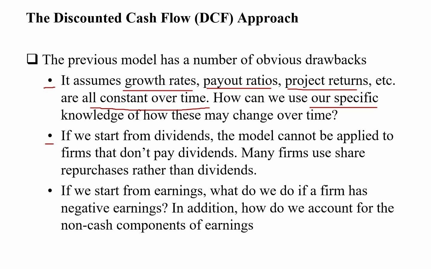 金融学 Finance Lecture 43 DCF for stock valuation哔哩哔哩bilibili