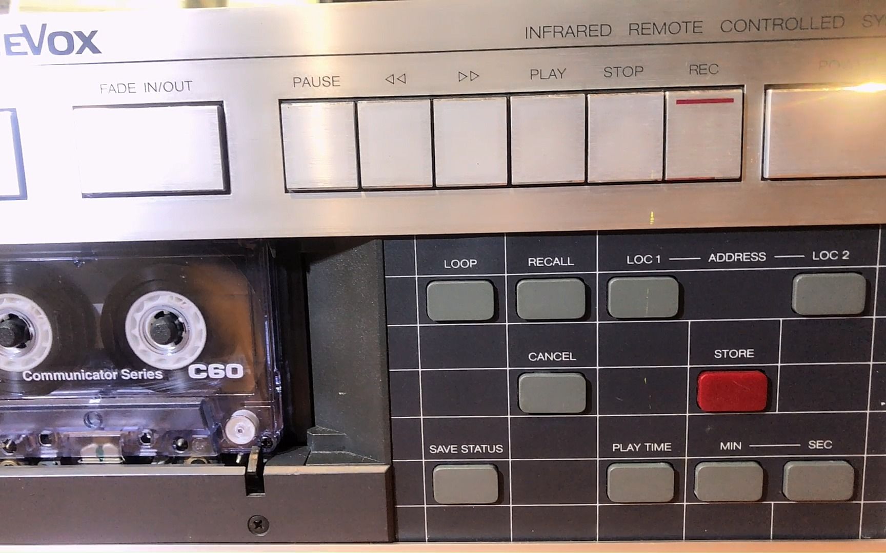 瑞华士b215三磁头卡座翻录黑胶抓轨masterofpuppetsmetallica