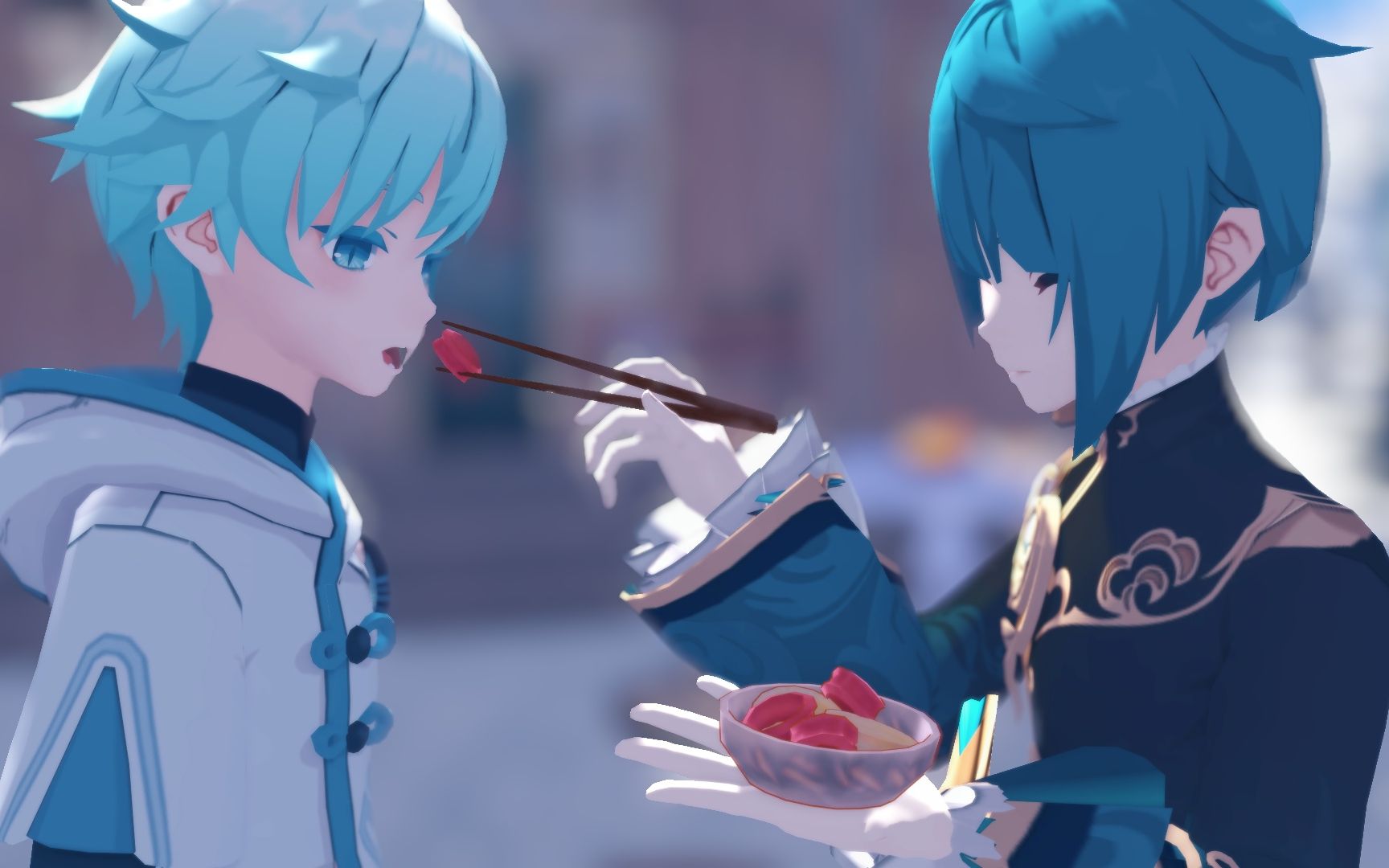 原神mmd误食绝云椒椒的重云好き雪本気マジック