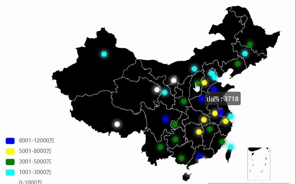 我国各省人口分布图哔哩哔哩bilibili