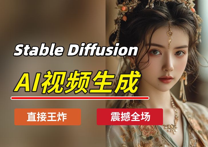 【Stable diffusion】AI生成视频再出王炸!SD文生视频横空出世!极度爆炸的视频生成!真的太实用了,这3个新功能一个比一个炸~(附插件)保姆级教程...