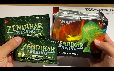 万智开箱新系列赞迪卡再起收藏家补充包整盒开箱