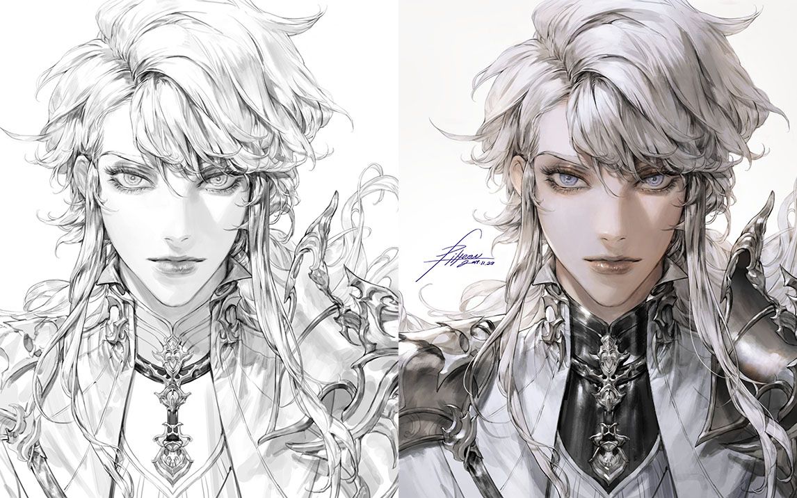 神仙级别的线稿,到底有多厉害?