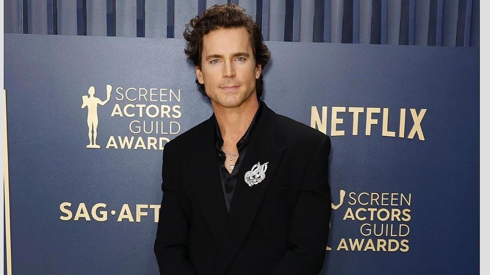 孔雀matt bomer在美国演员工会奖sag awards红毯