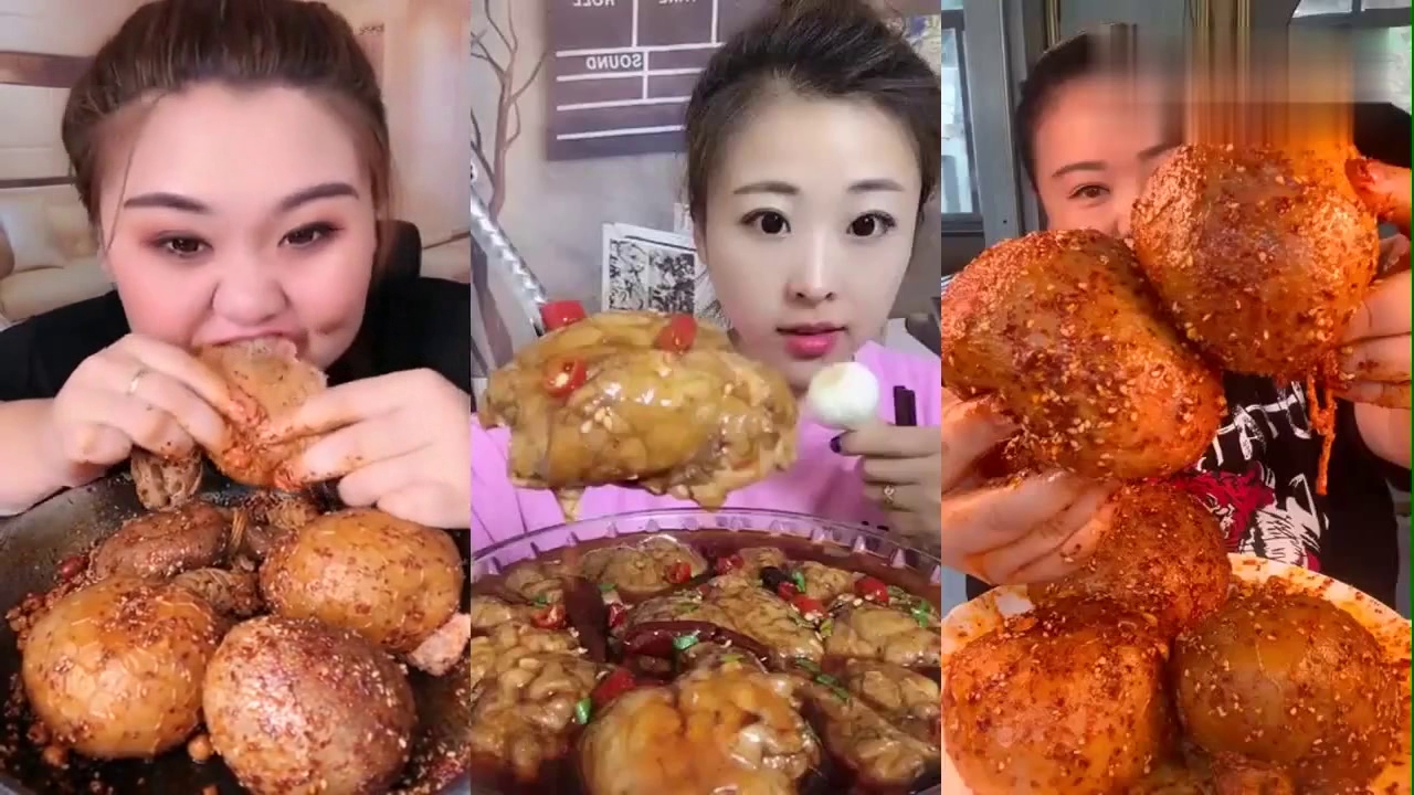 1美食,肚包羊脑上来就秒,看这吃相真是太猛了