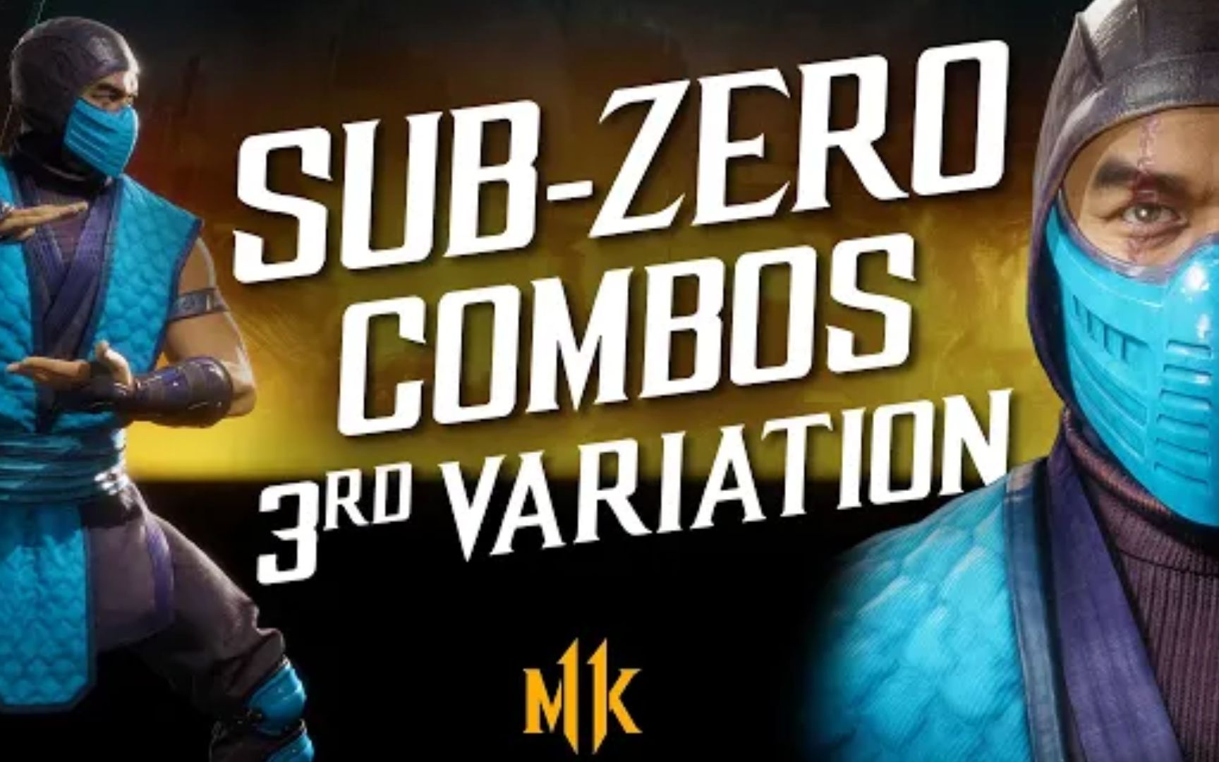 【真人快打11】绝对零度sub-zero专精三连段combo指导_哔哩哔哩