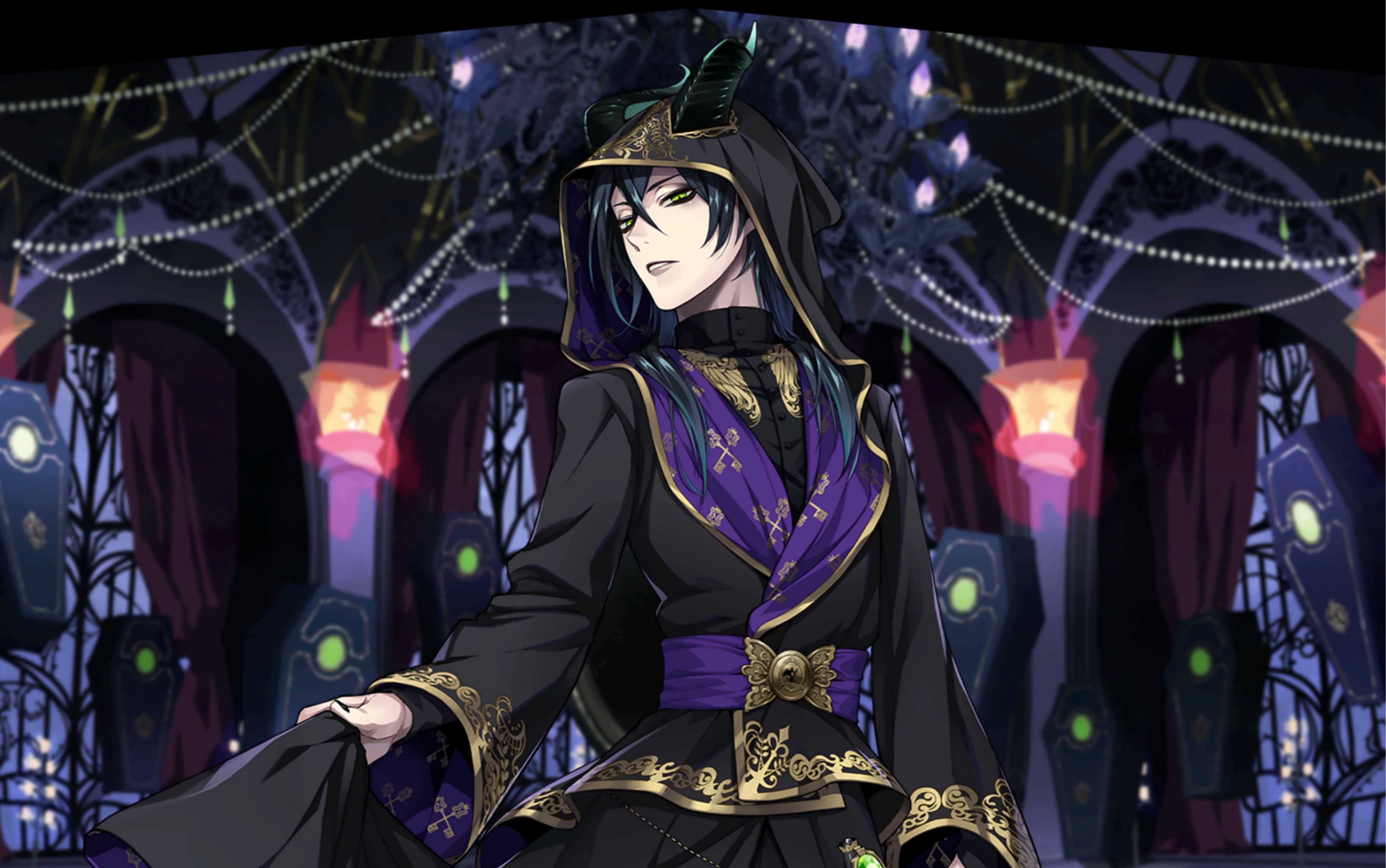 【迪士尼扭曲仙境 抽卡】malleus 式典服sr