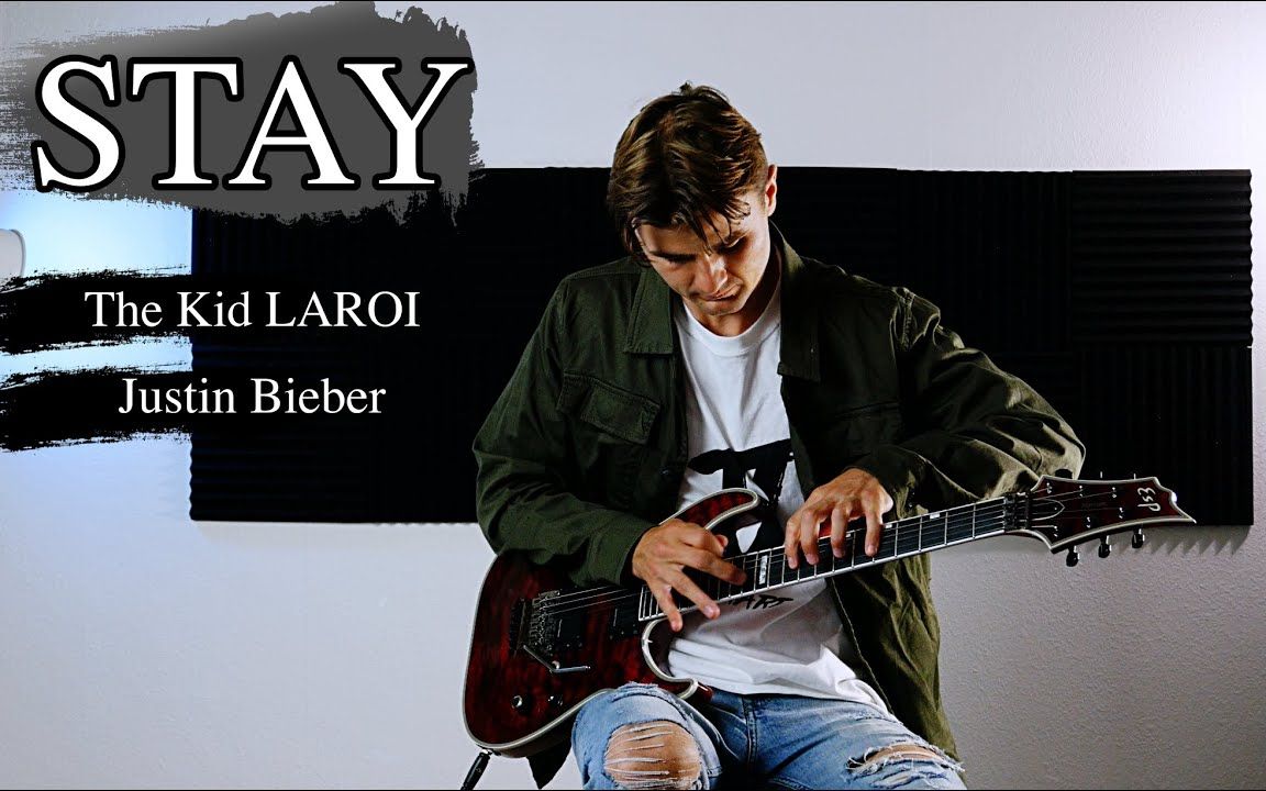 活动作品justinbieber热单stay电吉他反弹当初的那个少年依然没变功力