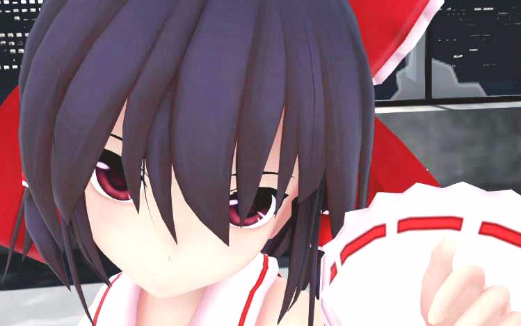 【东方MMD】灵梦和魔理沙的「曳步舞」【东方EDM】_哔哩哔哩_bilibili