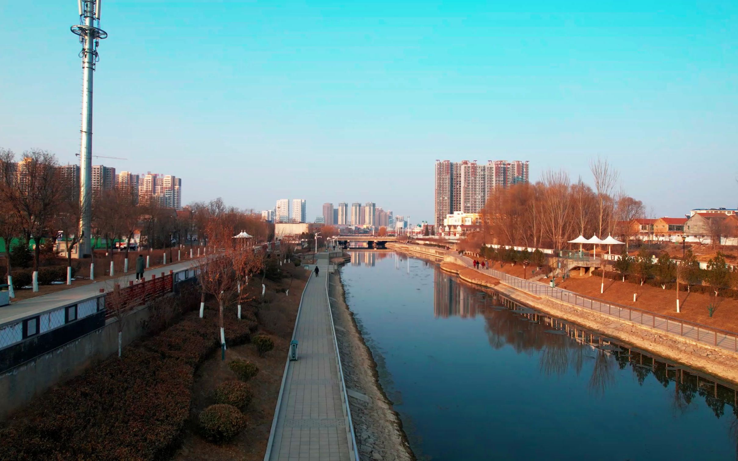 长治市潞州区长子门公园航拍#2