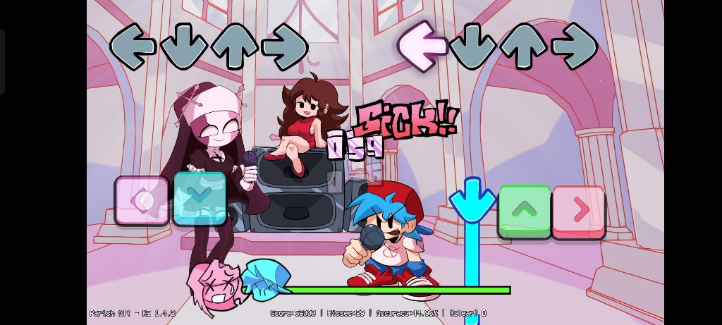 fnf hd 修女第一阶段通关