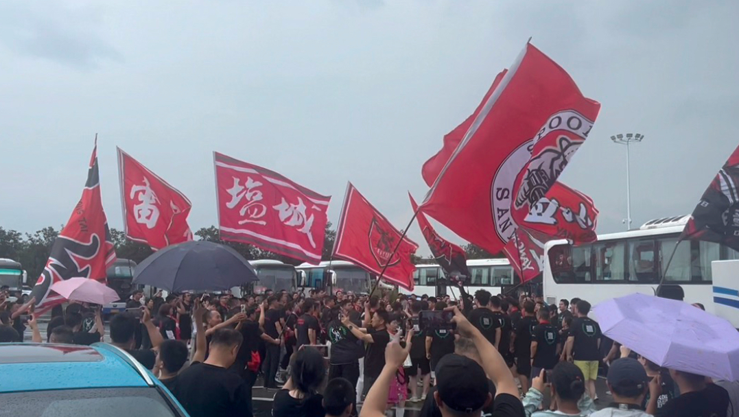 苏超最强啦啦队盐城N4A实录 8.8 无锡宜兴