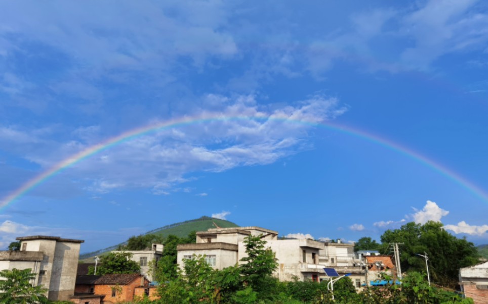 [图]天空的双彩虹