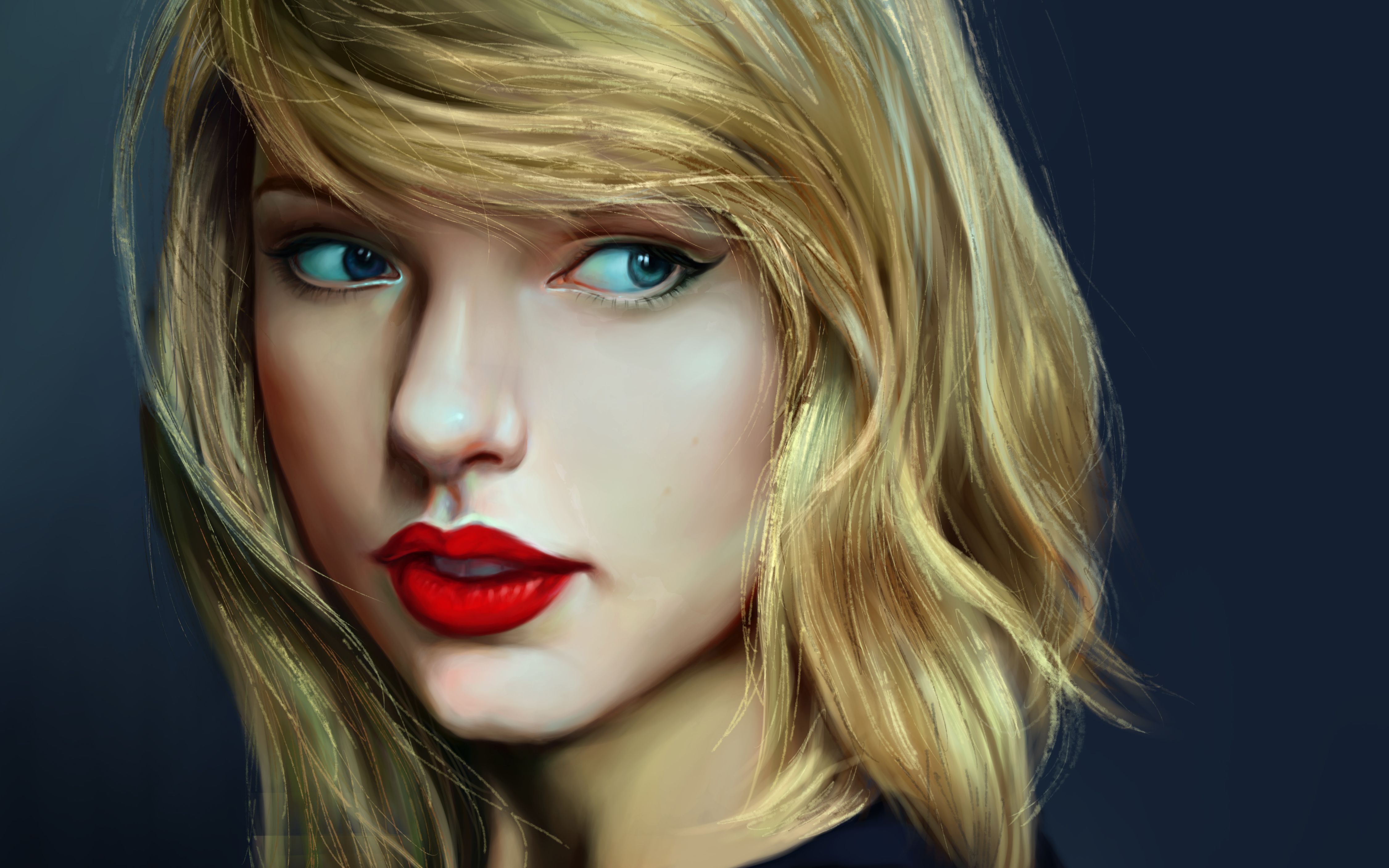 手绘taylor swift 霉霉