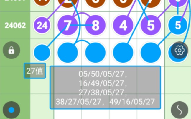 2024年03月13日,排列五定位合分图规走势分享