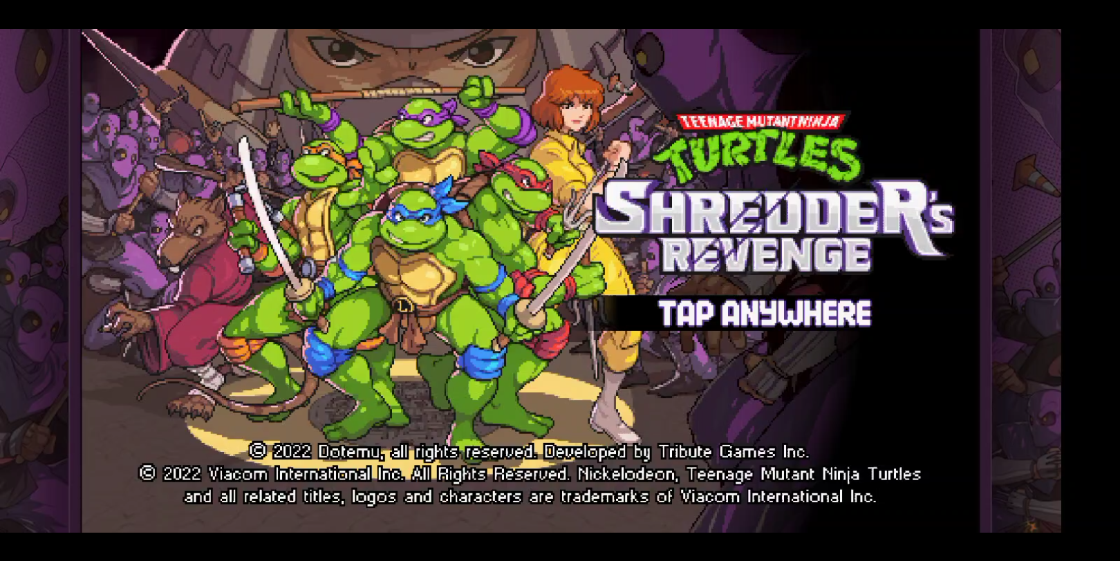 (忍者神龟:施莱德的复仇)安卓手机单机游戏故事过关宫本兔