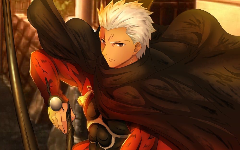 61剪辑61archer红a61高燃】未来的卫宫士郎—archer红a的出场!