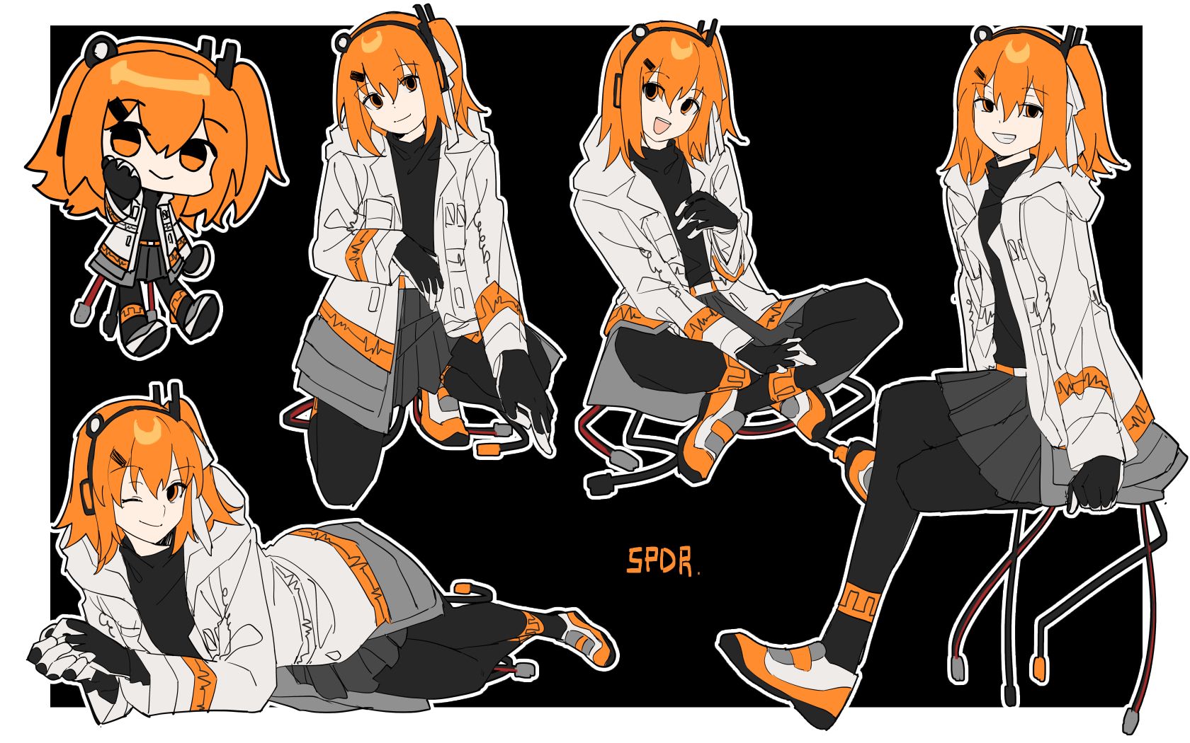 【板绘】足立レイ摸鱼练习2