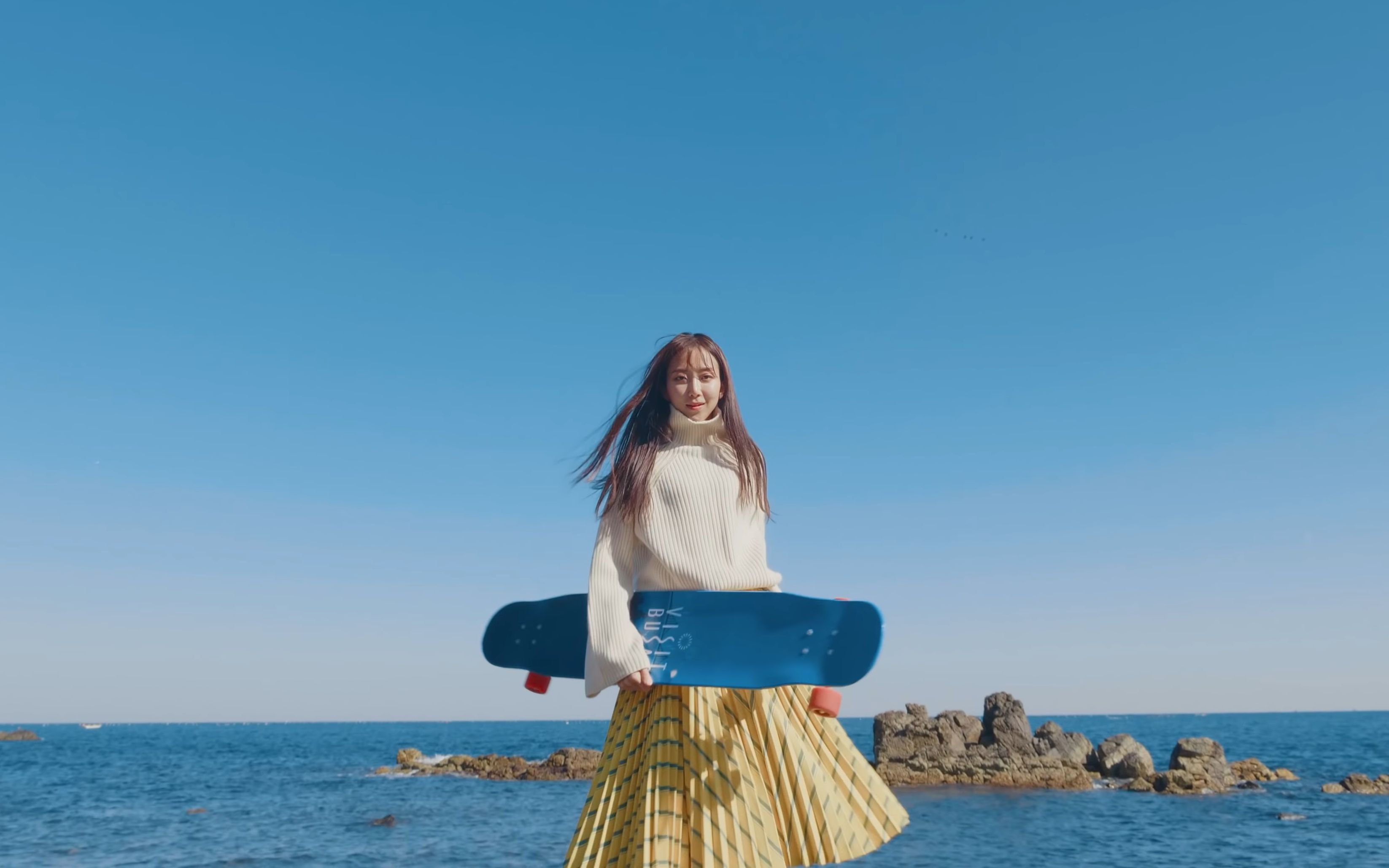 【长板女神高孝周】海边cruising - 釜山宣传视频 relaxed cruising