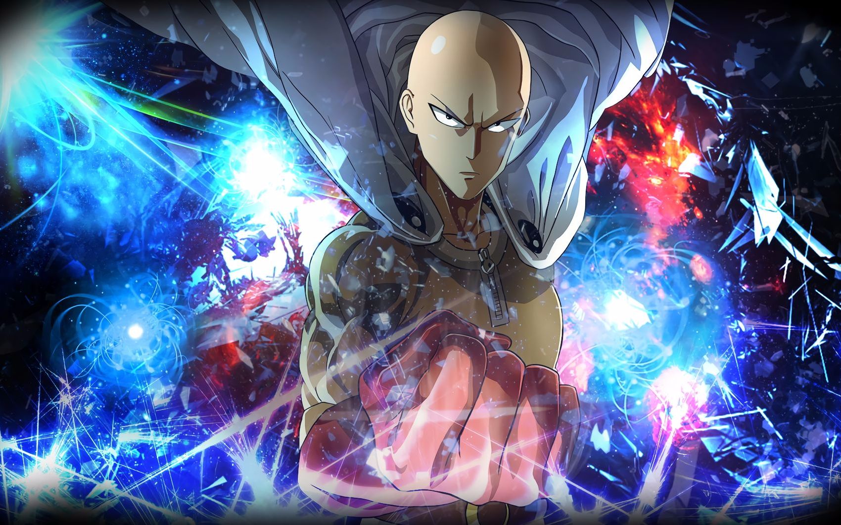 【一拳超人/爆燃向】一拳超人巨燃打斗混剪,有没有踩点咱也不知道,咱