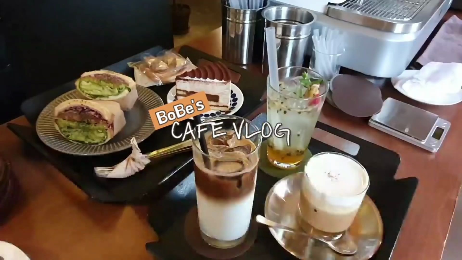 【Cafe vlog135】中字 解压I治愈I韩国bobe小姐姐的咖啡店vlog哔哩哔哩bilibili