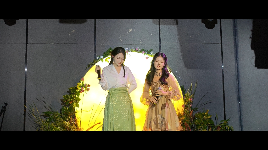 玄觞个演携手执素兮《画诗》