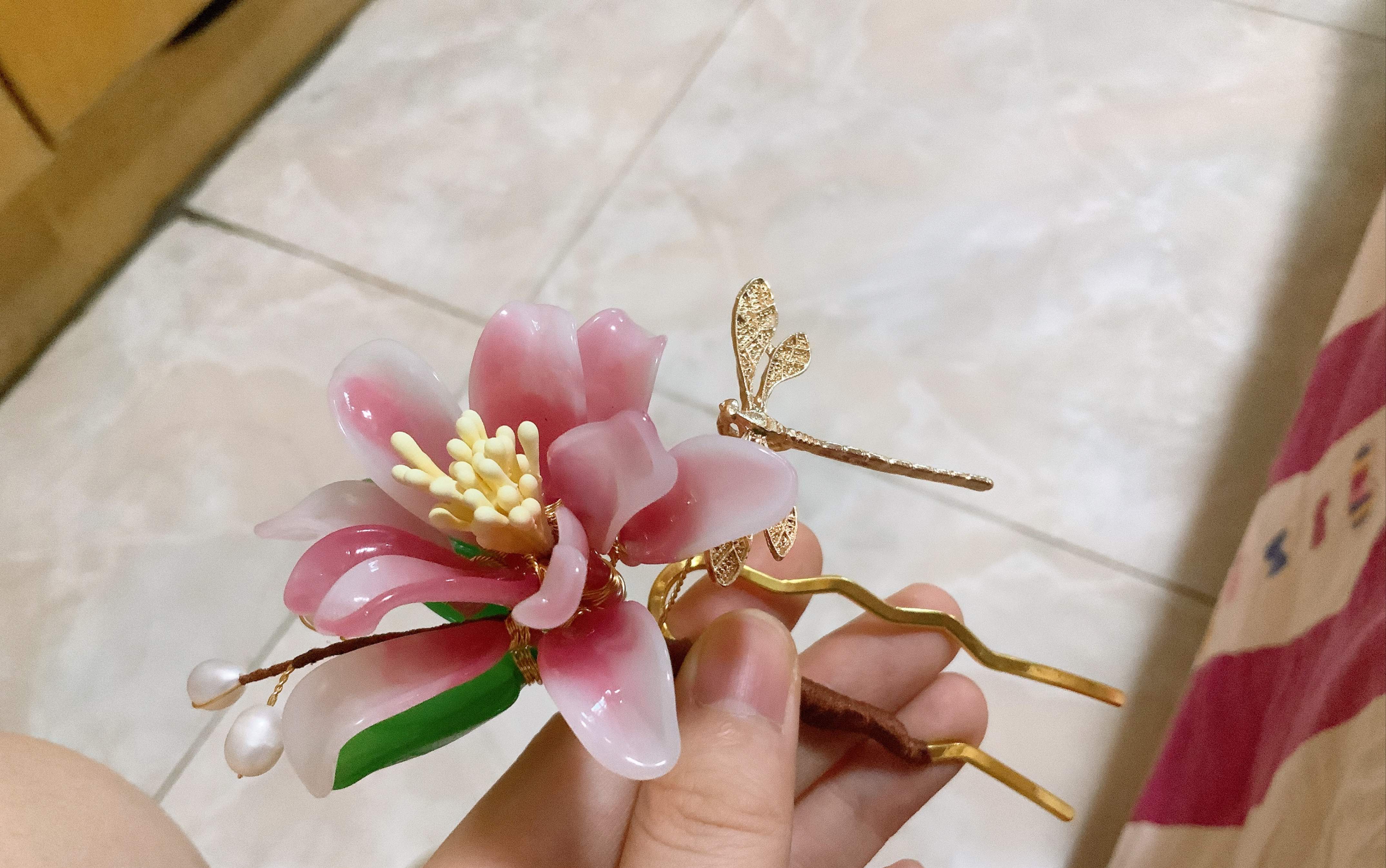 【发簪】125包邮七支料器花花