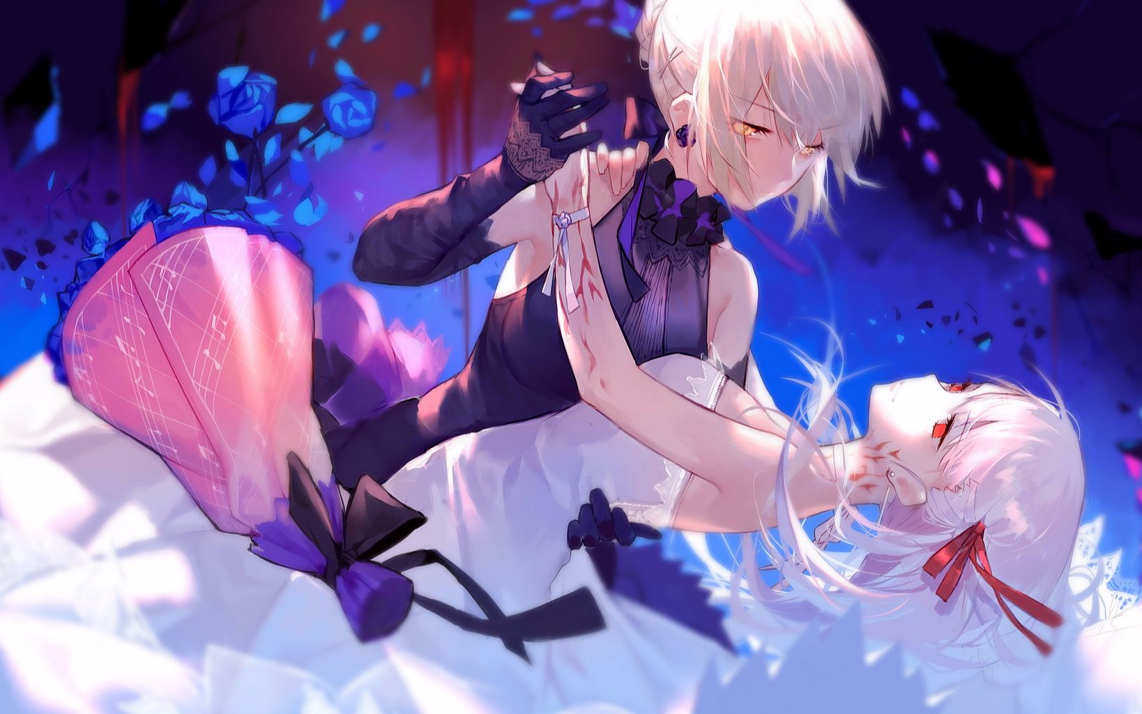 燃向amv【fate stay night/hf】「1080p」- 所谓无底深渊,下去,也是